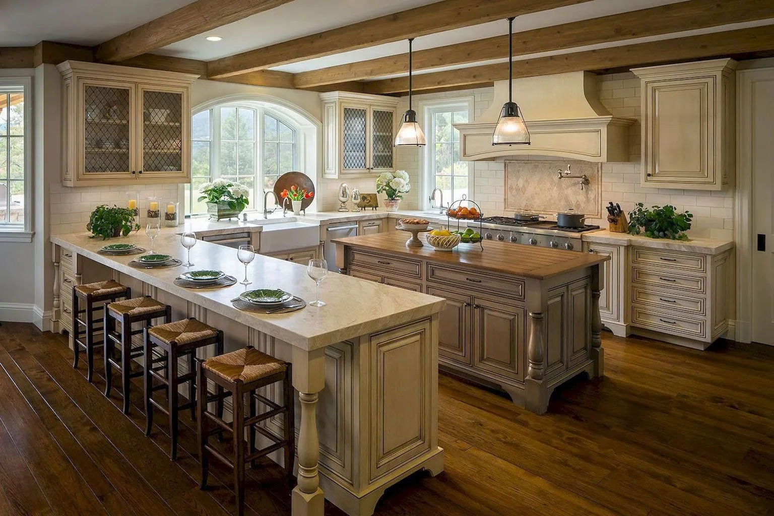 cream-colored-kitchen-cabinets